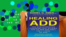 Library  Healing ADD: The Breakthrough Program That Allows You to See and Heal the 7 Types of