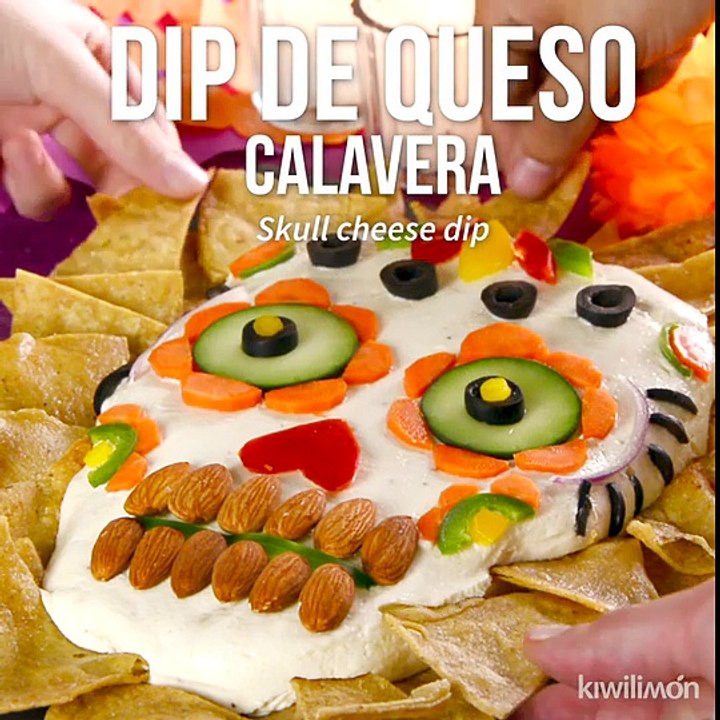 Dip queso calavera