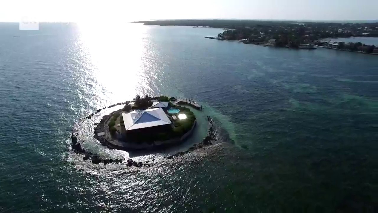 Cette mini île déserte est à vendre pour 10 million de dollars