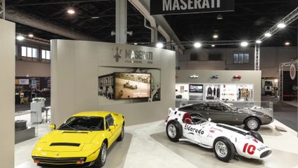 Maserati at the „Auto e Moto d'Epoca“ in Padua