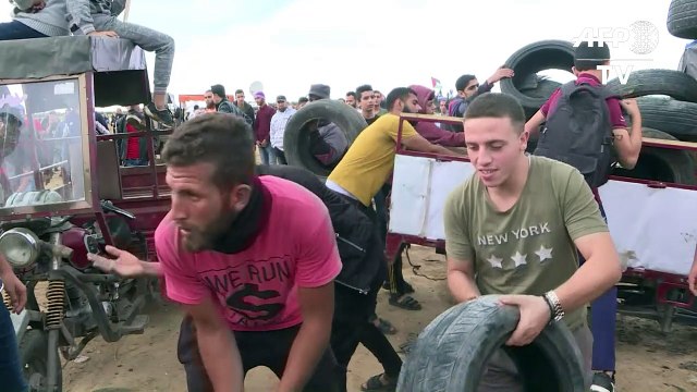 Cinco palestinos morrem em confrontos em Gaza