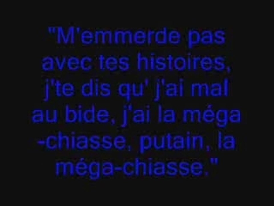 Diarrhée comique