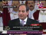 هتافات تهز كاتدرائية العاصمة الإدارية بحضور الرئيس: عاش السيسي وتحيا مصر