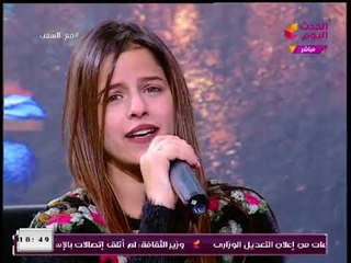 غرام مصطفي تُبدع في غناء "سايبني في حيرة ونار"