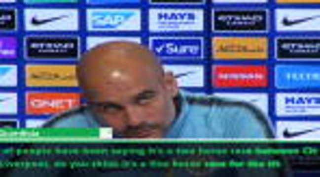 It's a five horse race - Guardiola on Premier League title race