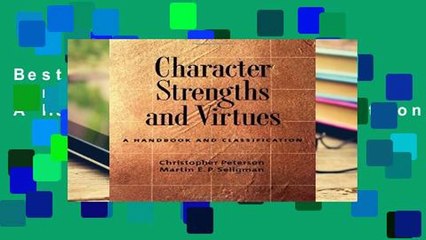 Best product  Character Strengths and Virtues: A Handbook and Classification