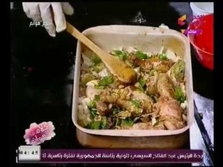 كلام هوانم مع منال عبد اللطيف |المطبخ مع الشيف هنا يوسف "عمل : دبابيس الفراخ بالخضار" 22-1-2018