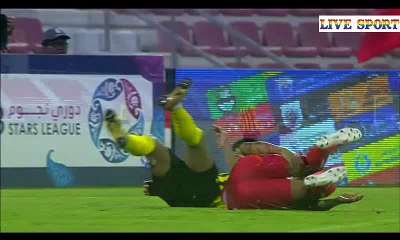 ا لشوط الثاني  دوري نجوم قطر مباراه نادي العربي وقطر المرحله الاولى الجوله العاشره 26_10_2018