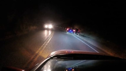 Driver Does a Dangerous Barrel Roll in Civic