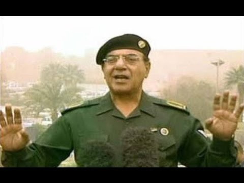 وفاة المسؤول العراقي السابق صاحب المقولة الشهيرة "العلوج"