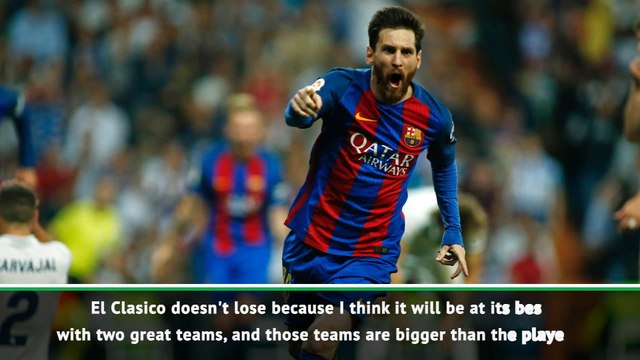 Clasico bigger than Messi and Ronaldo - Tebas