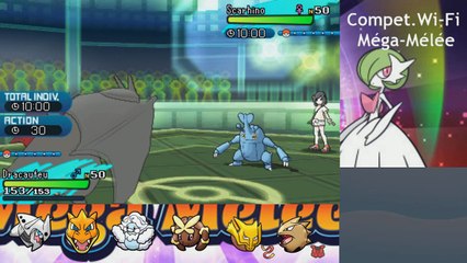 Pokémon Soleil Lune - Compet.WI-FI MÉGA MÉLÉE [05] : Des victoires et M-Galeking