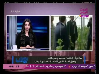 وكيل لجنة القوي العاملة بالبرلمان: قرار الرئيس السيسي بالتأمين على العمال دليل على انحيازه لهم