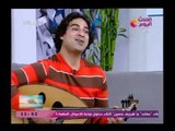 الموهبة الغنائية محمد عظيمة يختم لقائه بأغنية البرنامج 