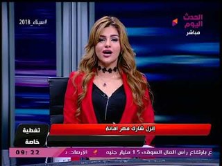 #مذيعا_الحدث برسائل قوية: تحية للرئيس السيسي... أصبحنا نسير في شوارع القاهرة بأمان