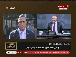 النائب محمد وهب الله يزف بشري سارة للعمالة غير المنتظمة