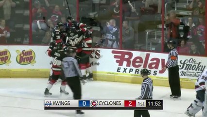 ECHL Kalamazoo Wings 4 at Cincinnati Cyclones 3