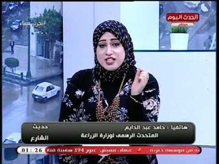 مشادة على الهواء بين متحدث الزراعة وبرلماني وإعلامي بسبب ازمة عمال التشجير