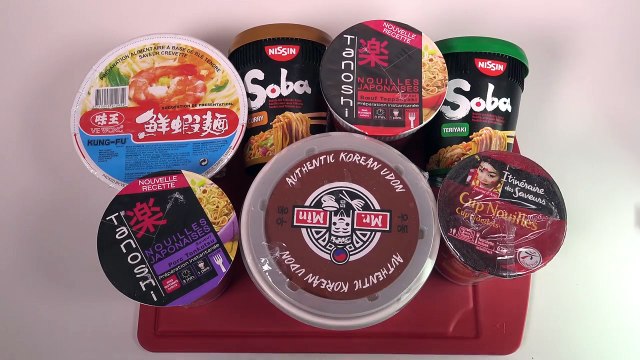 [NOODLES] Assortiment de Nouilles asiatiques - Studio Bubble Tea Food unboxing food
