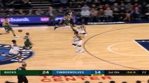 Milwaukee Bucks at Minnesota Timberwolves Raw Recap