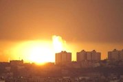 İsrail'den Gazze'ye 14 Füzeli Saldırı