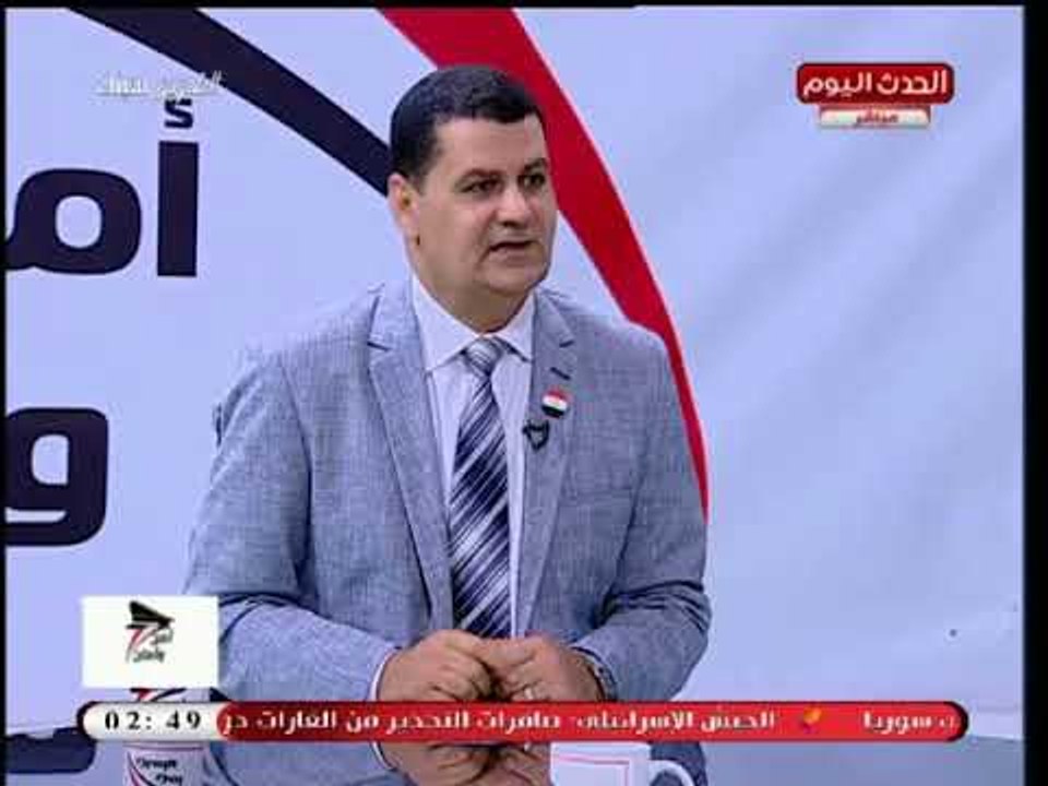 رسالة شكر من مذيع الحدث لرئيس مباحث البساتين وا...