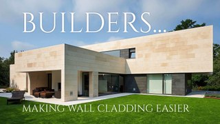 WALL Siding Made EASY for BUILDERS - Natural STONE walling