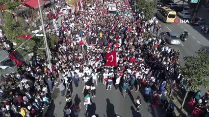 20 Bin Kişi Esenyurt'ta Sağlık İçin Yürüdü...yürüyüş Havadan Böyle Görüntülendi