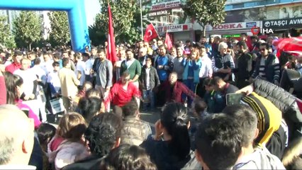 20 bin kişi Esenyurt'ta sağlık için yürüdü...Yürüyüş havadan böyle görüntülendi