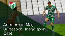 Antrenman Maçı: Bursaspor 3-0 İnegölspor