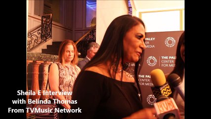 Sheila E at Paley Center Music on TV Event