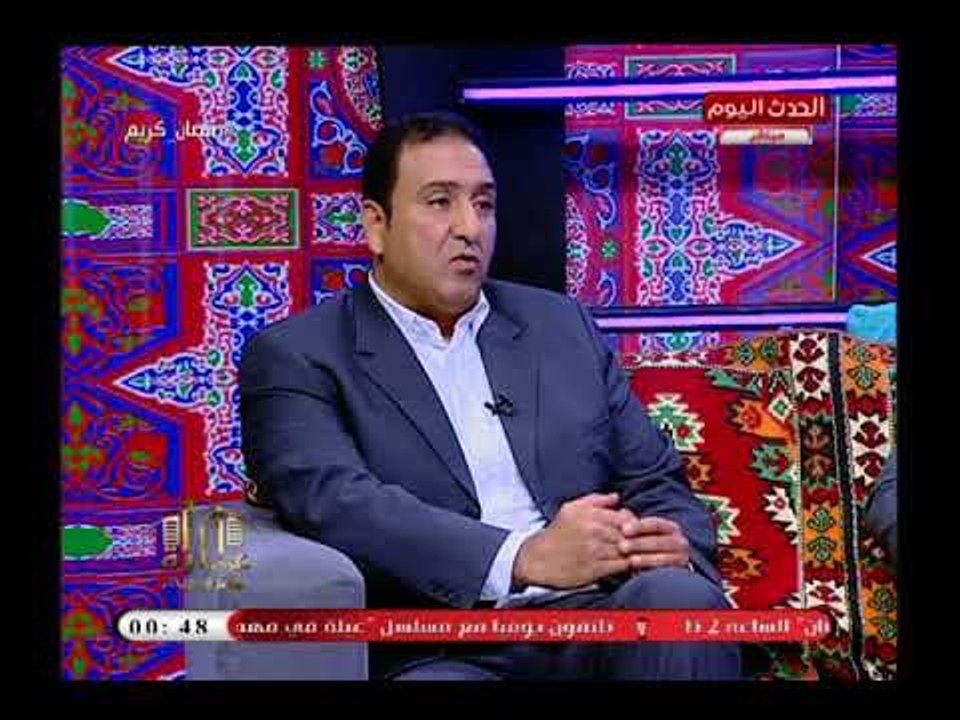 سؤال ناري من د. هيثم سليم مذيع الحدث عن البعد الاجتماعي فالعاصمة الإدارية والمتحدث يرد