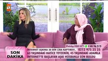 63 Yaşındaki Hatice Teyze, İnternetten Tanıştığı Aşkına 30 Bin Lira Kaptırdı