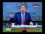 عبد الناصر بعد هزيمة المنتخب بثلاثية من روسيا يرفع تيشرت محمد صلاح ع الهواء والسبب غير متوقع