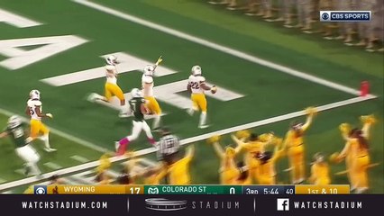 Wyoming vs. Colorado State Football Highlights (2018)