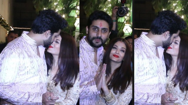 Abhishek Bachchan fasting with Aishwarya Rai Bachchan on Karva Chauth; Check Out | FilmiBeat