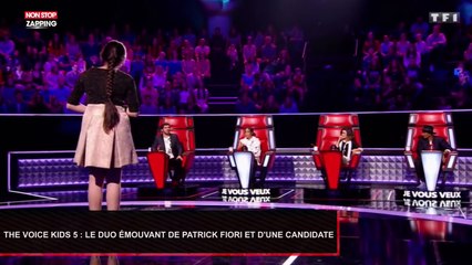The Voice Kids 5 : Patrick Fiori se lance dans un duo émouvant avec une candidate (Vidéo)