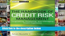 Review  The Handbook of Credit Risk Management: Originating, Assessing, and Managing Credit
