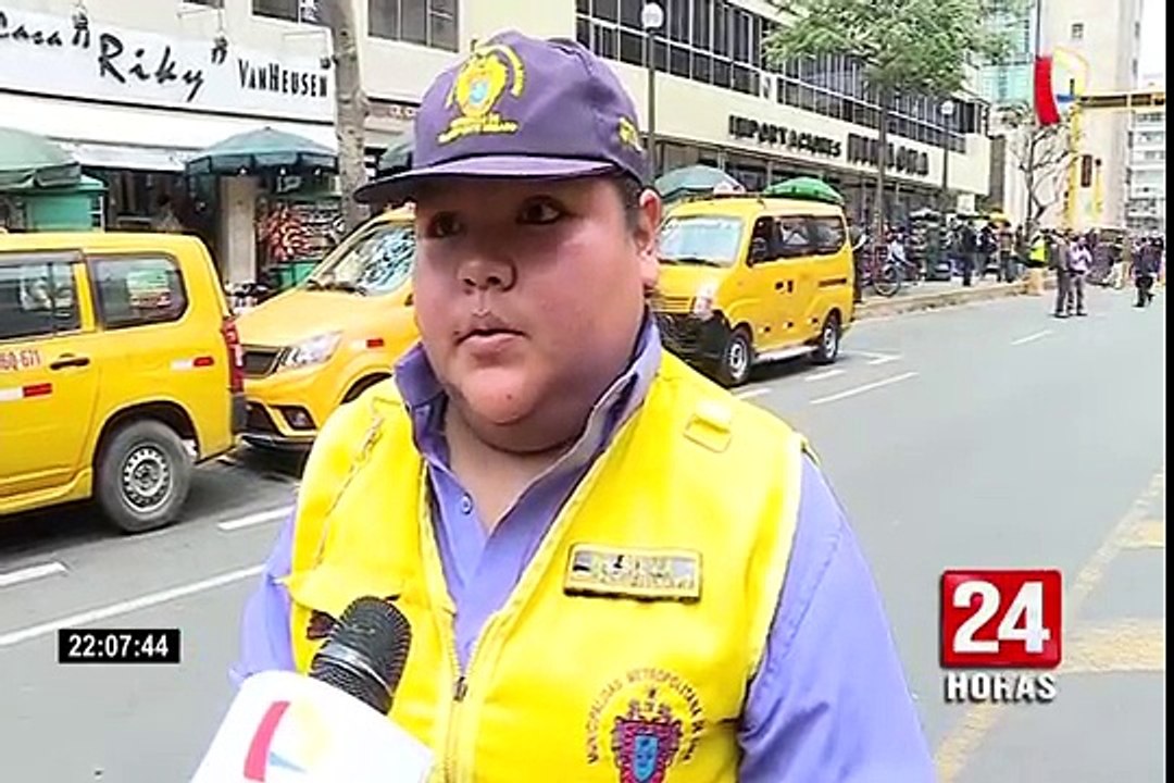 Chofer que agredió a inspectores debe más de 33 mil soles en papeletas