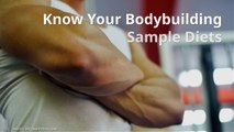 Well ordered guidelines to Grow Your Muscles , Check Out the Bodybuilding Sample Diets