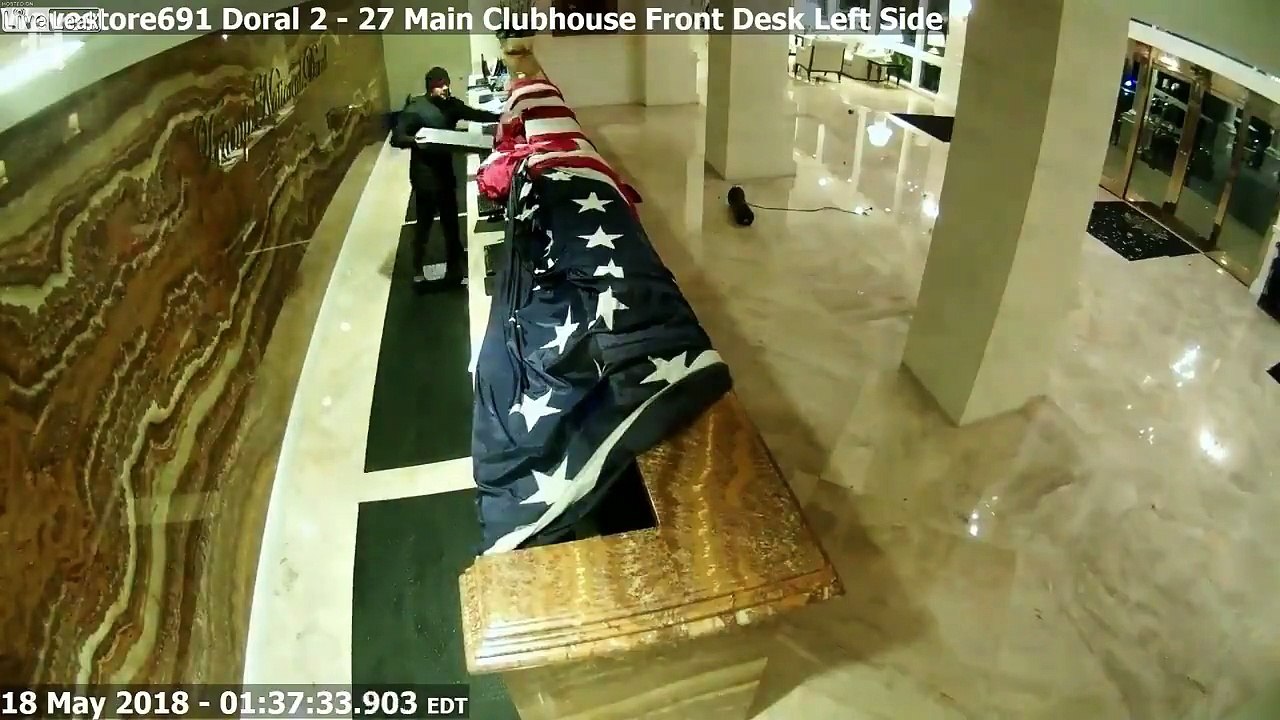 New video shows gun attack on Trump National Doral Miami hotel