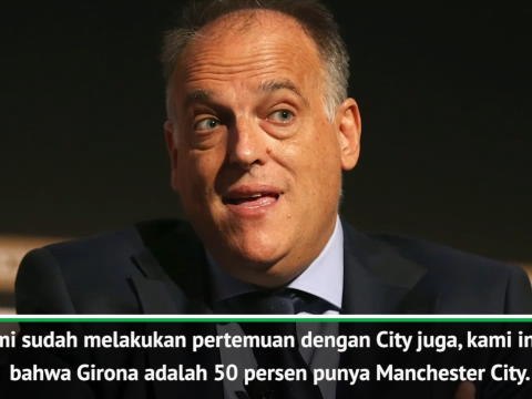 Barcelona Akan 100 Persen Bermain Pertandingan La Liga di USA - Tebas