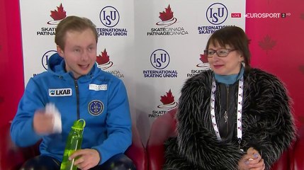 SC18 - Men SP - Commentators talk about under-rotation, steps before jumps, flip & lutz, goe, poor take-off etc (ESP ITA) ENG SUB