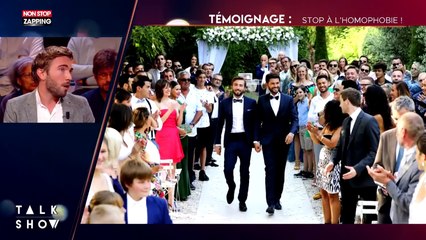 Christophe Beaugrand et son mari Ghislain témoignent contre l’homophobie (Vidéo)