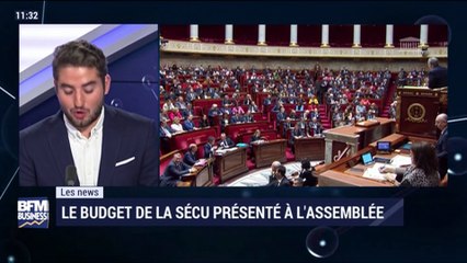 Les News: Le budget de la sécu présenté à l'Assemblée – 27/10