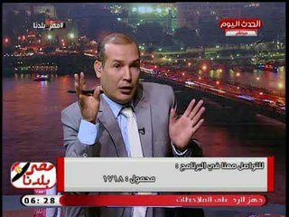 محافظ الشرقية السابق د رضا عبد السلام فى اجرا تصريح عن المستشار احمد الزند :حزنت لتعيينه وزيرا للعدل