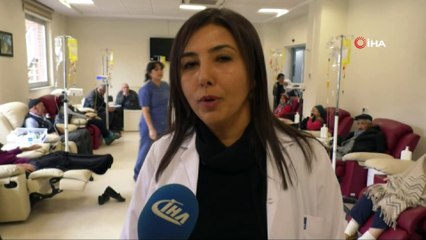 Kanser hastalarına minik kuş lakaplı ses sanatçısından terapi