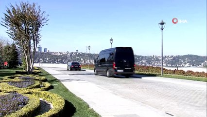 Vladimir Putin zirvenin yapılacağı Vahdettin Köşkü'ne geldi