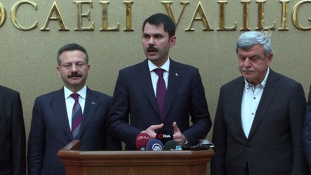 Çevre ve Şehircilik Bakanı Kurum (2) - İmar barışı - KOCAELİ