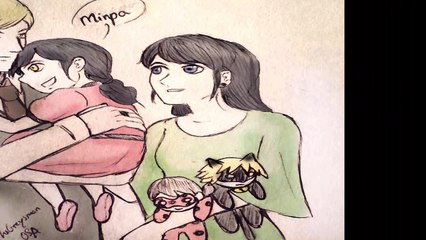 MINPA FELINETTE MARCH - BLUSH (Miraculous Ladybug Drawings)
